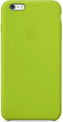 Produktbild von Apple iPhone 6 Plus Silicone Case MGXX2ZM/A grün