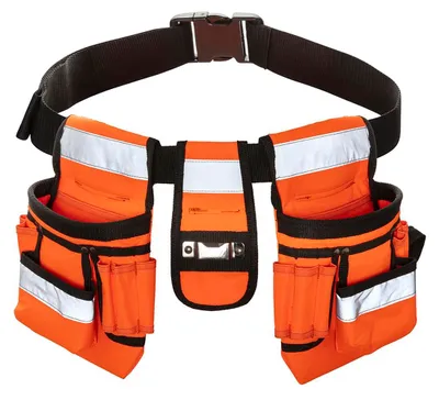 Produktbild von Toolpack Werkzeuggürtel Hochsichtbar Sash Orange und Schwarz