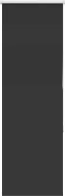Image de vidaXL Store d'obscurcissement noir 45x150 cm Largeur de tissu 40,7 cm