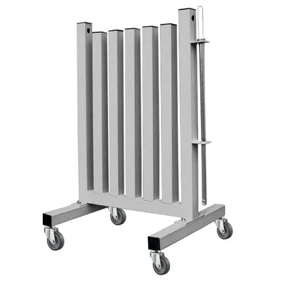 Produktbild von Trendy Kurzhantel-Ständer / Hantelständer, Farbe:silber