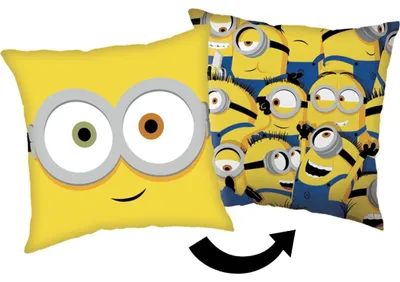 Immagine prodotto di Cuscino Minions - Guardami - 40 x 40 cm - Pre-
