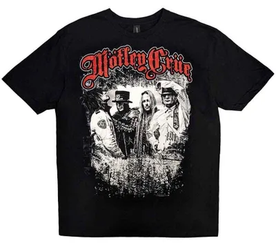Produktbild von Mötley Crüe Greatest Hits Band Shot Black XL T-Shirt