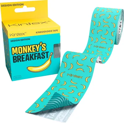 Produktbild von Kintex Kinesiologie Tape Design Edition 5 cm x 5 m Monkey´s Breakfast