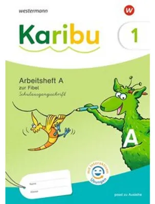 Immagine prodotto di Karibu. Arbeitsheft 1 (A) Schulausgangsschrift zur Fibel Ausleihe mit interaktiven Übungen