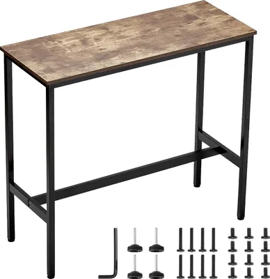 Produktbild von SucceBuy Bartisch Stehtisch Bistrotisch Cocktail Theke Esszimmer 991x406x902mm