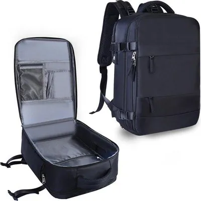 Produktbild von Famanu Rucksack Koffer Große Kapazität - Schwarz