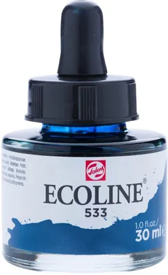 Produktbild von Ecoline Aquarellfarbe 30 ml Indigo