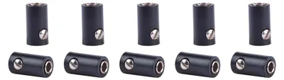 Produktbild von Viessmann 6886 - Muffen schwarz, 10 Stück  - Neu