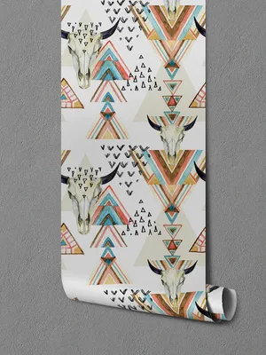 Produktbild von Coloray Fototapete 104x70 cm Latextapete Magicstick - Boho Bullsful Boho.