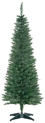 Produktbild von Künstlicher Weihnachtsbaum 150 cm Grün 294 Spitzen für Drinnen HOMCOM