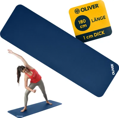 Obrázok produktu pre Oliver gymnastická podložka 180 x 60 x 1 cm - modrá