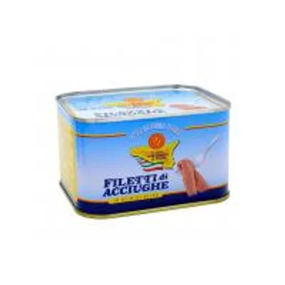 Produktbild von Sardellenfilets in Olivenöl Dose 720 gr Pesce Azzurro Cefalù