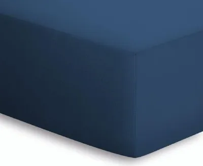 Produktbild von Bassetti Spannbettlaken UNI Farbe MARINE Größe 90x190-100x220cm AL
