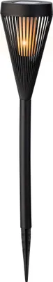 Produktbild von LED Solar Beleuchtung Fackel Flammeneffekt 45cm Kunststoff Warmweiß