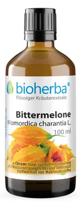 Produktbild von Bioherba Bittermelone Momordica charantia L. Tropfen Tinktur 100ml