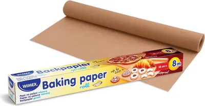 Immagine prodotto di Rotolo di carta da forno, carta kraft 38 cm x 8 m 1 pezzo.