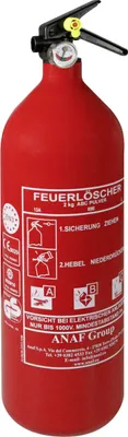 Produktbild von Protex Pulver Feuerlöscher für KFZ PD 2 GA 2kg ABC-Pulver