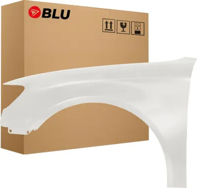 Immagine prodotto di BLU Parafango compatibile con Audi A3 8V III-generation Hatchback Sportback LY9C Sinistra Weiss IbisWeiss | 2012-2020 | Anteriore | Verniciato | Pronto per il montaggio | Acciaio