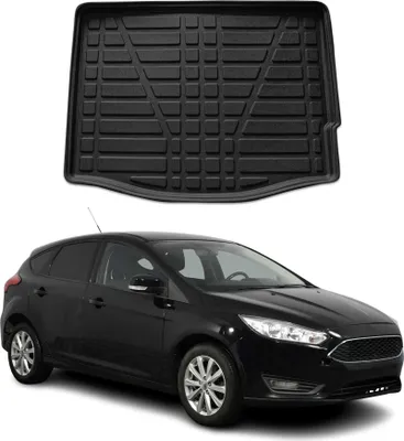 Image de Bac de coffre pour Ford Focus mk3 2011-2018 cinq portes caoutchouc TPE