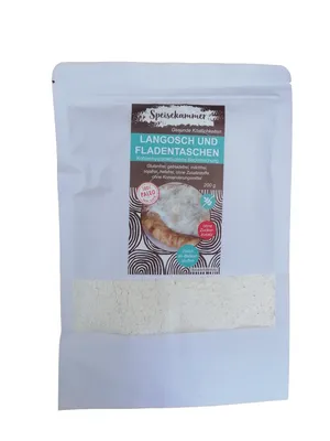 Produktbild von Speisekammer Backmischung für Langosch und Fladentaschen 200g / glutenfrei / paleo / ohne Zuckerzusatz / maisfrei