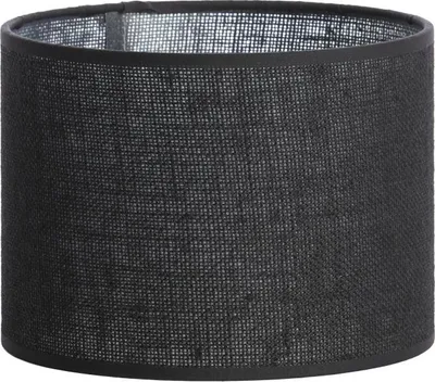 Produktbild von Light & Living - lampenschirm - Sendai - schwarz - textil - Ø 20cm - E27 - 2220919