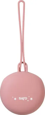 Produktbild von Saro Silikon Schnullerhalterbox Golden  Golden One Size