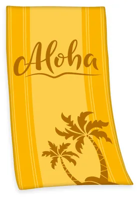 Produktbild von Strandlaken Strandtuch - 93 x 170 cm - Aloha - Duschtuch Saunatuch Badetuch Baumwolle