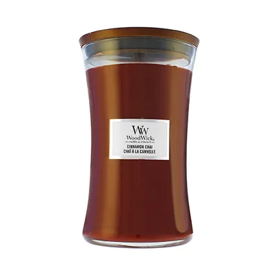 Zdjęcie produktu dla WoodWick 93104, Inne, Czerwony, Cynamon, Wanilia, 1 szt.