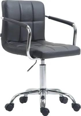 Imagen del producto de Silla de oficina ergonómica – Acolchado cómodo y altura del asiento ajustable. Color: Gris