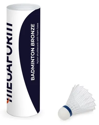Produktbild von Megaform Badminton Federbälle - 6er Set langlebige Shuttlecocks
