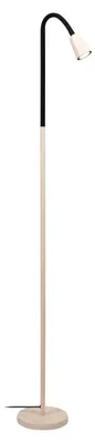 Produktbild von Stehleuchte Metall GU10 Flexarm 141.5 cm Beige Schwarz Modern