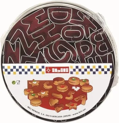 Produktbild von Edelstahl-Ausstechform - Buchstaben