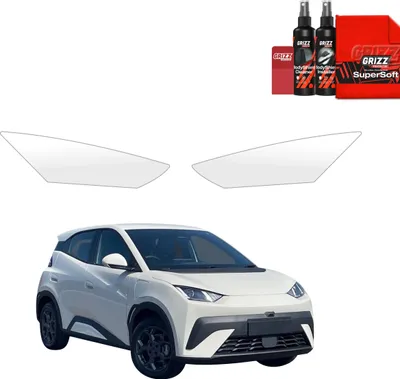 Produktbild von 2in1 Schutzfolie für Scheinwerfer - BYD Dolphin Surf (2026) Grizz Protector