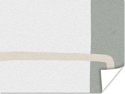 Produktbild von MuchoWow® Poster Abstrakt - Minimalismus - Design 120x90 cm - Wandbild