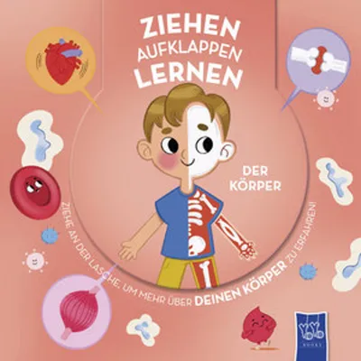 Produktbild von Ziehen - Aufklappen - Lernen: Der Körper