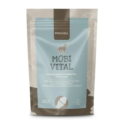 Produktbild von PROVICELL MobiVital I 150 Gelenk-Pulver Hund | Mit Tierärzten in Deutschland entwickelt & hergestellt | Mit Grünlippmuschel-Pulver & Kollagen