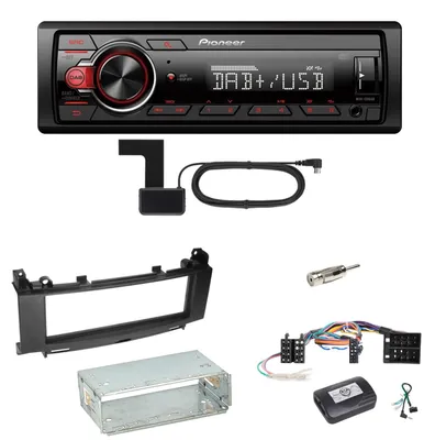 Produktbild von Pioneer MVH-130DAB Digitalradio USB Einbauset für Mercedes A B Klasse W169 W245