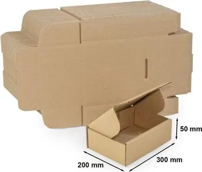 Zdjęcie produktu dla Kartony Wykrojnikowe F426 300x200x50mm Fala E, 50 szt