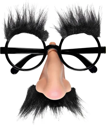 Produktbild von Witzige Brille mit Nase