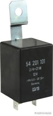 Produktbild von HERTH+BUSS ELPARTS 75605046 Blinkgeber Blinkerrelais für VW Transporter IV Bus (70B, 70C, 7DB, 7DK, 70J, 70K, 7DC, 7DJ) GOLF III (1H1) GOLF II