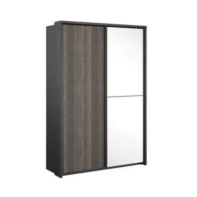 Produktbild von MINIO go for it, Kleiderschrank ARTI 21 Schwarz / Wenge Mali