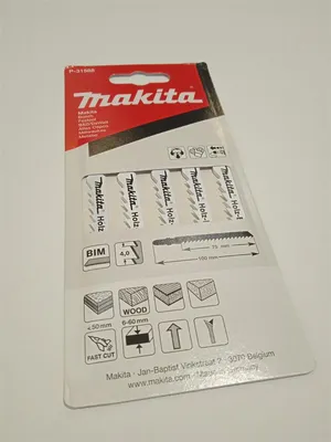 Produktbild von Makita 5x Stichsägeblatt HGS14BI - P-31588
