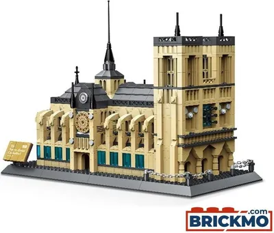 Immagine prodotto di Wange 5210 - Cattedrale di Notre-Dame a Parigi | 1382 pezzi | kit architettonico Francia