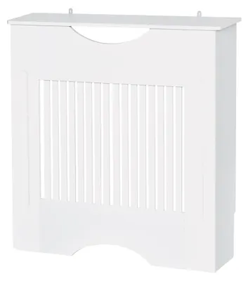 Produktbild von HOMCOM Heizkörperverkleidung, Heizungsabdeckung, MDF Weiß
