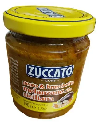 Produktbild von Zuccato - Pesto Melanzane - 190g