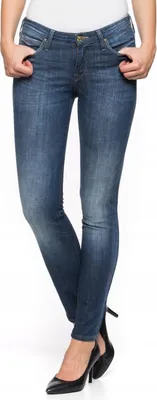 Produktbild von LEE, Damen Jeanshose, Skinny fit, SCARLETT, W24 L33, Blau, Jeans, baggyjeans, buggy
