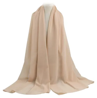Produktbild von Eleganter Chiffon Schal für Damen 180 x 70 cm