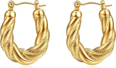 Produktbild von Ohrringe CL-33513 - Elegante goldene Ohrringe KP33513
