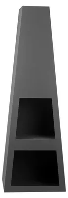 Immagine prodotto di Caminetto da giardino Markone 203-3 (griglia): 40 x 40 x 118 cm