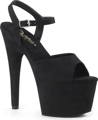 Produktbild von ADORE-709FS Damen Sandale von Pleaser, Schwarz , EU 40, US 10